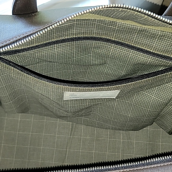 Jack Spade Textured Leather Weekender Duffle - Extra Large - Picture 14 of 16